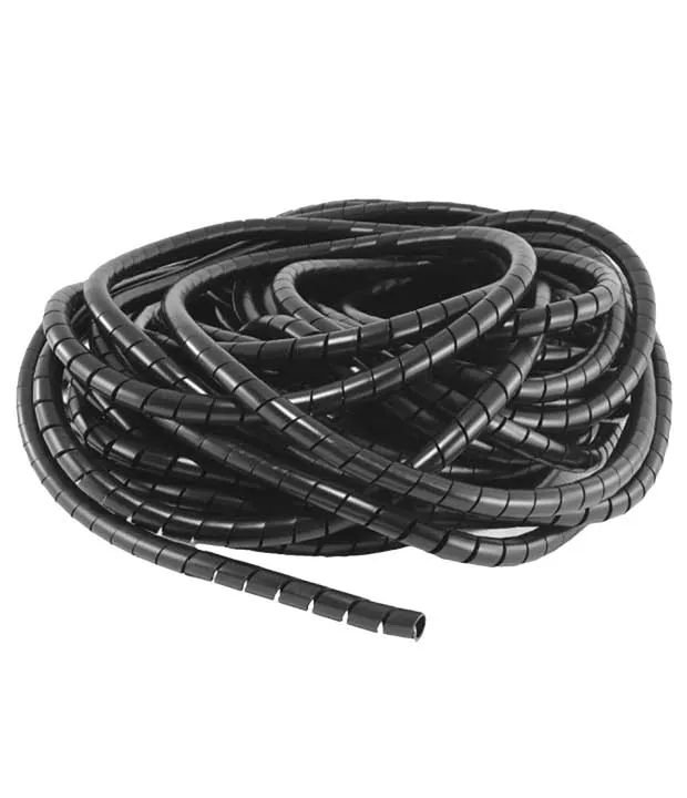 Spiral Bind 12mm OD Black 30m Roll