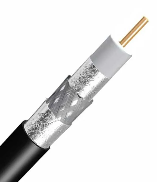Coaxial Cable - RG6U TV Coaxial 75 OHM 100m White