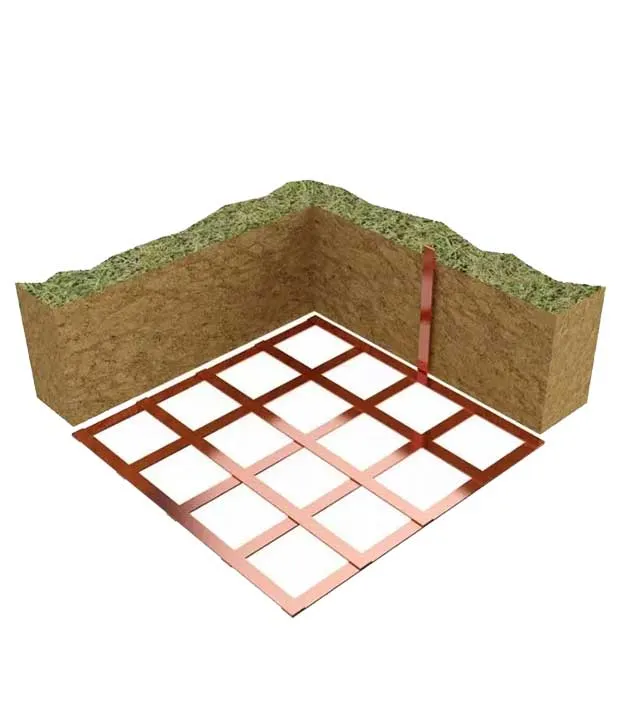 Copper Lattice Earth Mat 1000 x 1000mm x 25 x 3mm x 250mm x 7.00kg