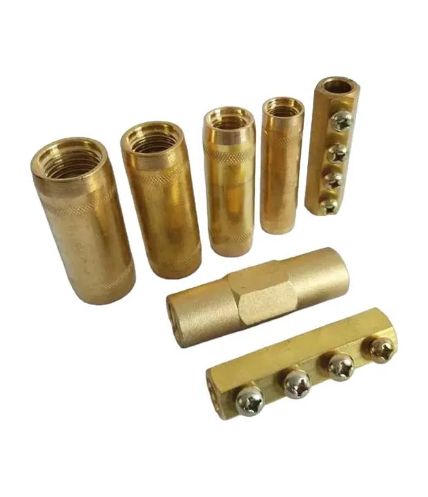 Brass Couplings for Threaded Copper Plated Earth Rods M16 x 80mm x 25mm x 161gr