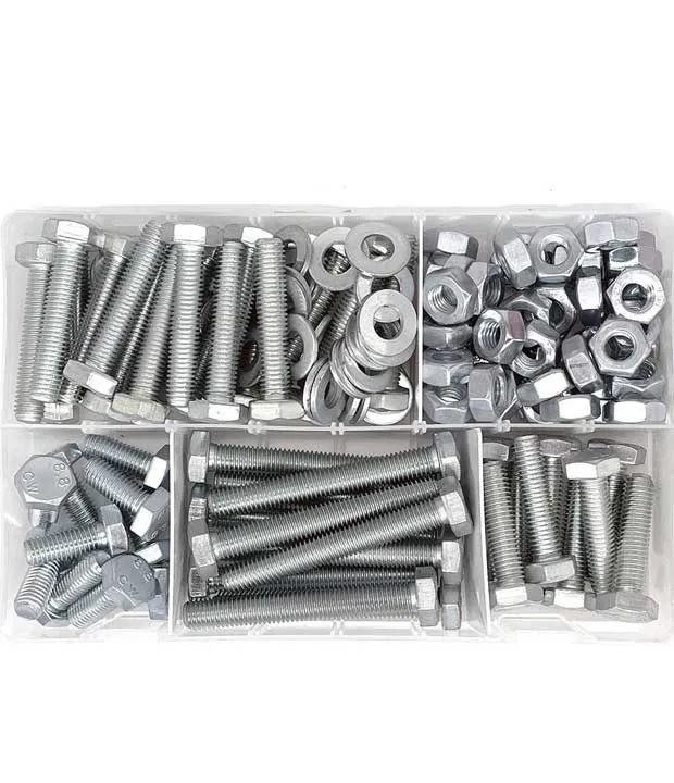 M10 x 20mm Brass Bolt & Nut set