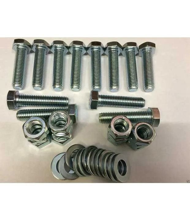 M12 x 20mm Galvanized Bolt & Nut set