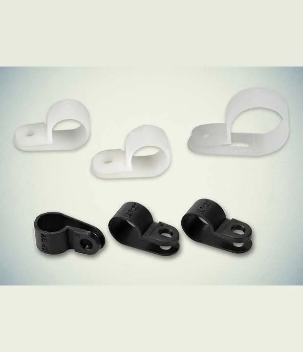 Nylon P Clip 12.7mm Max Cable Dia